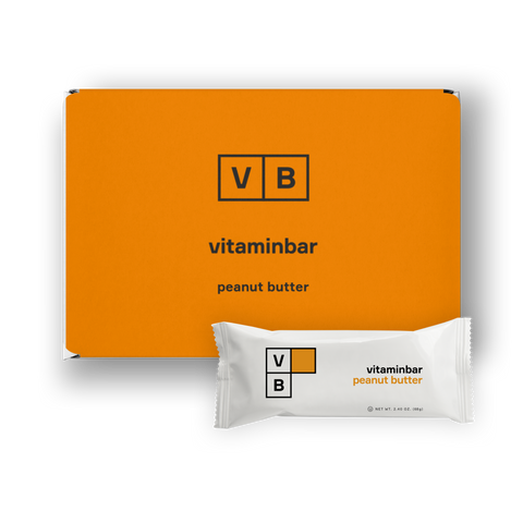 Vitaminbar Peanut Butter - 12 Pack